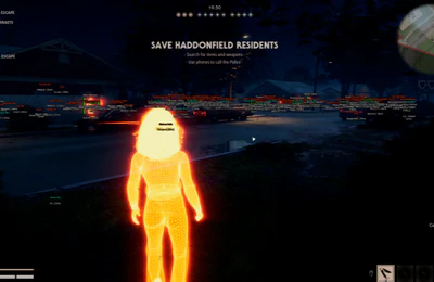 Halloween the Game match wallhack with dense world ESP labels residents weapons phones and escape routes