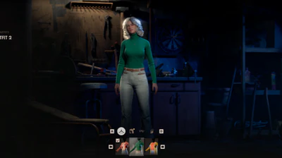 Halloween the Game survivor cosmetic outfit menu used as skin changer preview gameplay